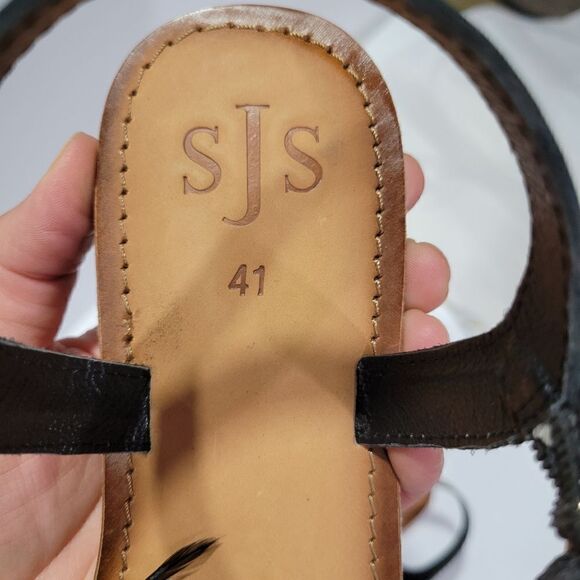 SJS leather upper sandals - Picture 2 of 10
